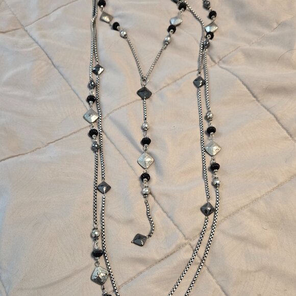 Chico's Jewelry - Chico's Double Layer Necklace - EUC